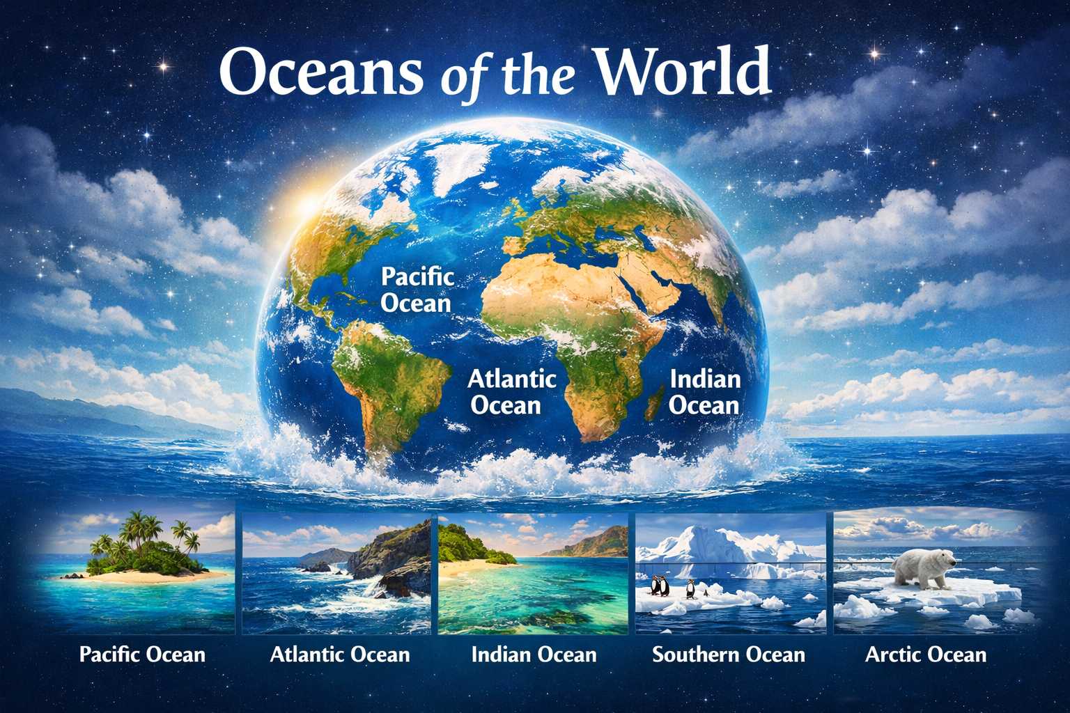Oceans of the World – General Knowledge for All.